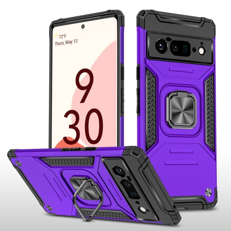 For Google Pixel 6 Pro Magnetic Ring Holder Armor Phone Case