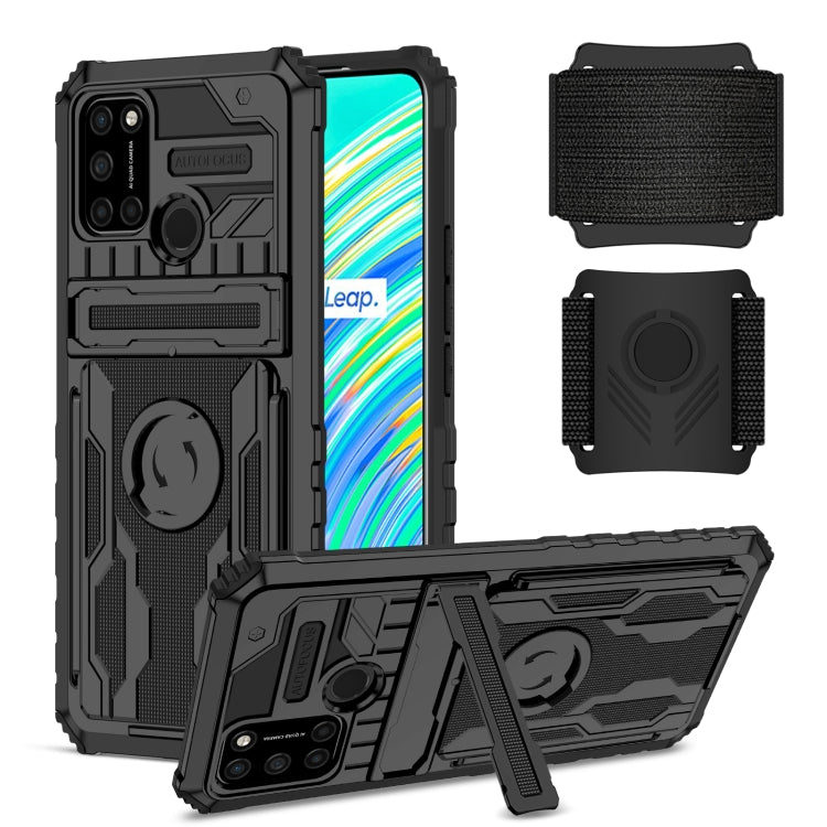 For OPPO Realme C17 Armor Wristband Phone Case