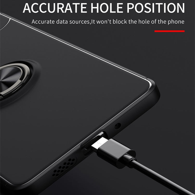 For Samsung Galaxy A73 Metal Ring Holder TPU Phone Case