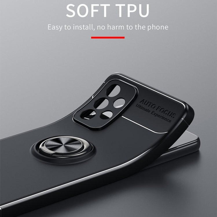 For Samsung Galaxy A73 Metal Ring Holder TPU Phone Case