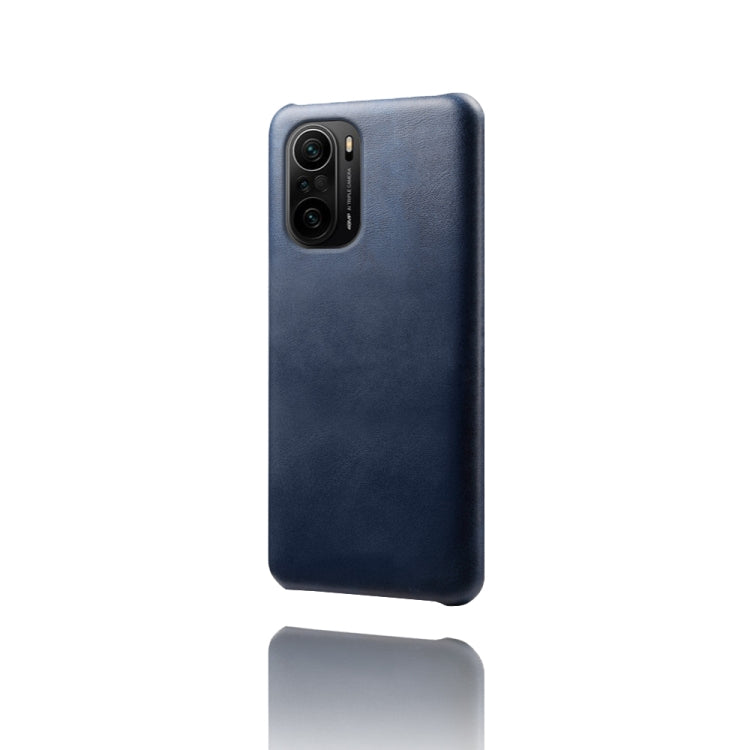 For Xiaomi Redmi K40 Calf Texture PC + PU Phone Case