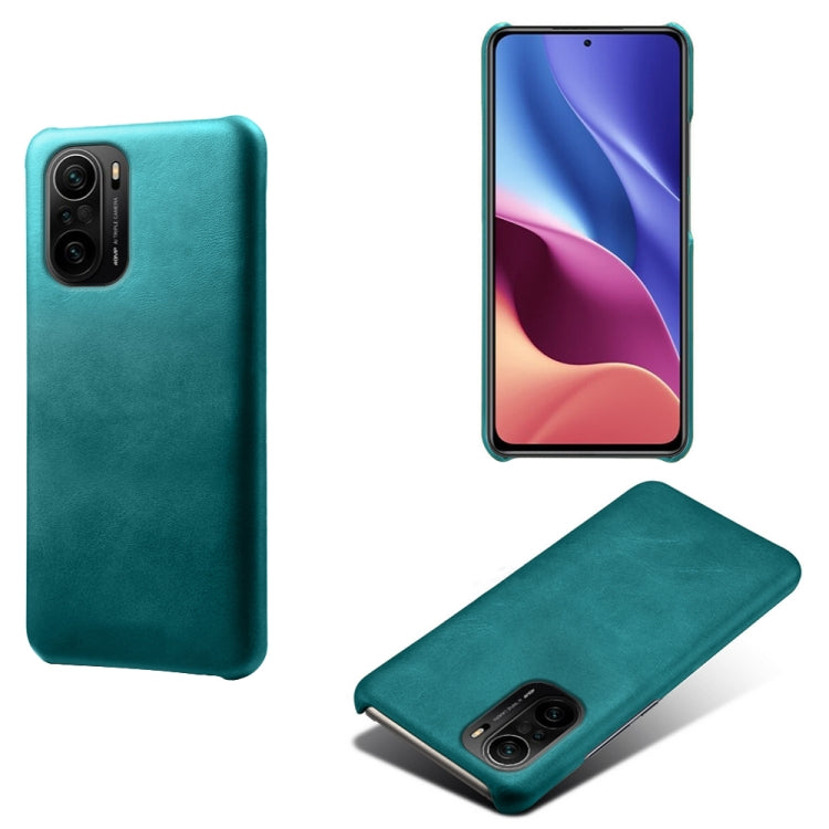For Xiaomi Redmi K40 Calf Texture PC + PU Phone Case