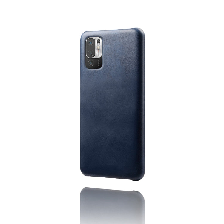 For Xiaomi Redmi Note 10 5G Calf Texture PC + PU Phone Case