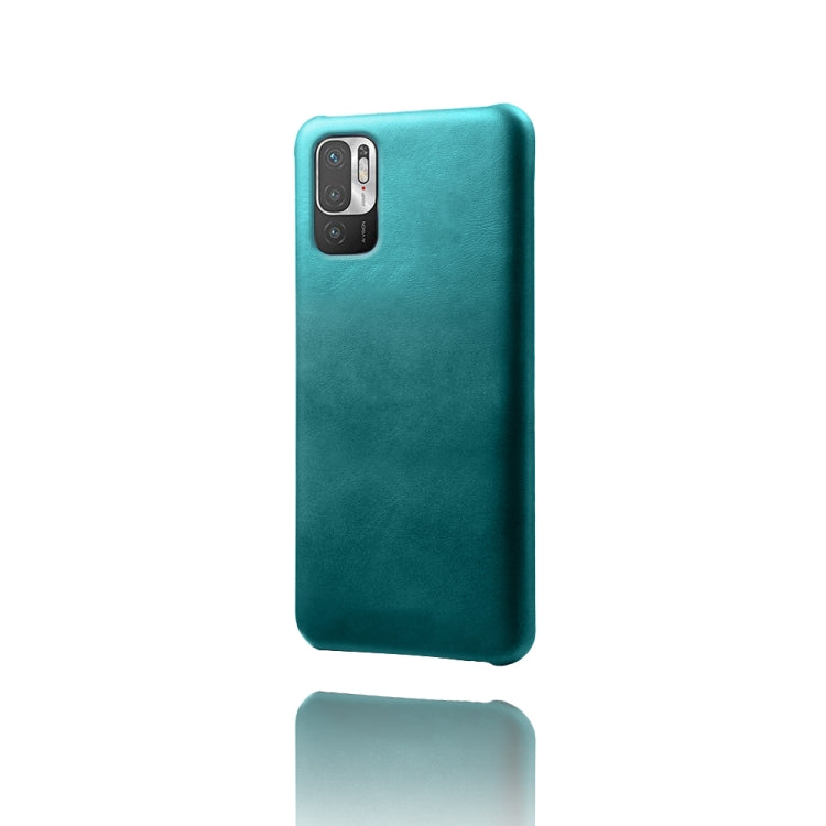 For Xiaomi Redmi Note 10 5G Calf Texture PC + PU Phone Case
