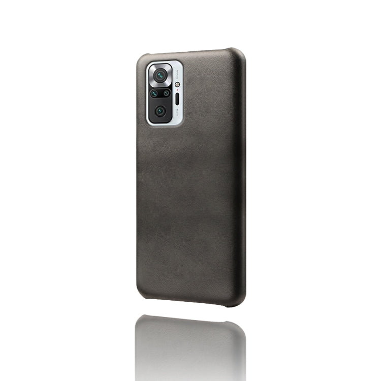 For Xiaomi Redmi Note 10 Pro 4G Calf Texture PC + PU Phone Case