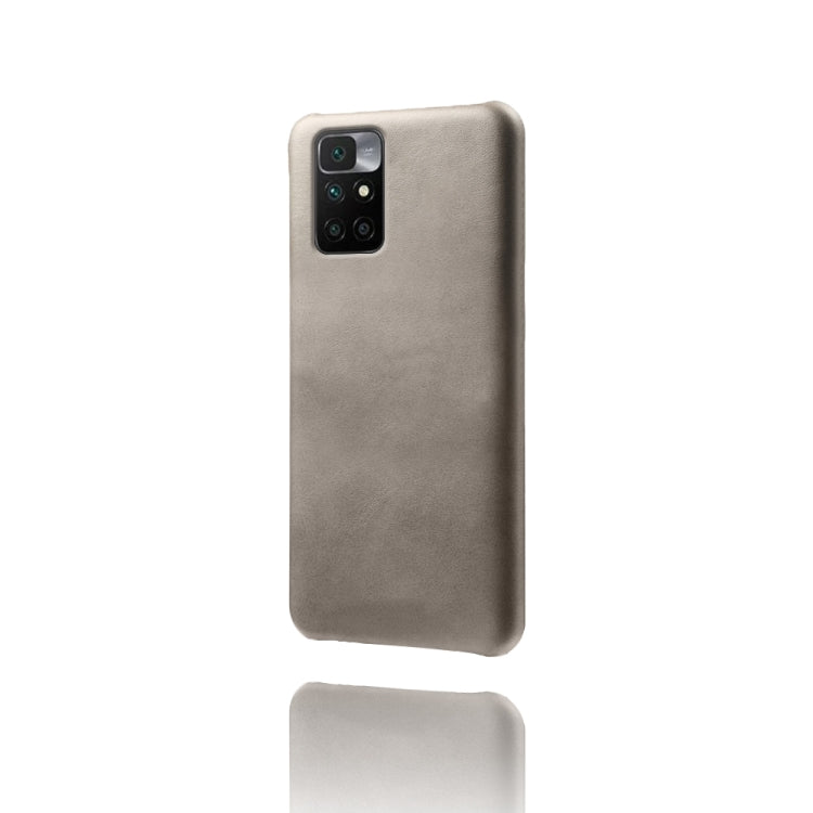 For Xiaomi Redmi 10 Calf Texture PC + PU Phone Case