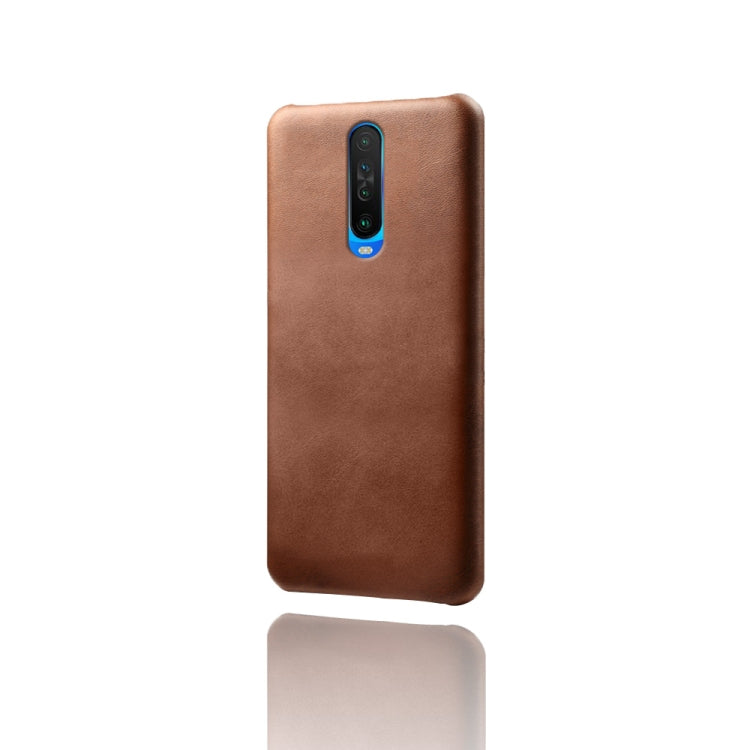 For Xiaomi Poco F2 Pro / Redmi K30 4G / K30i 5G / POCO X2 Calf Texture PC + PU Phone Case