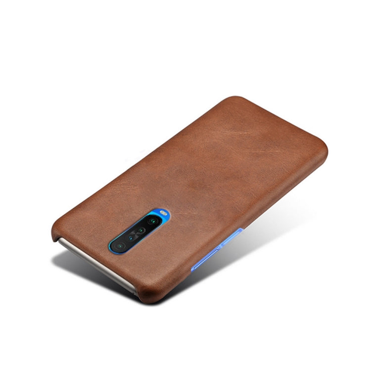 For Xiaomi Poco F2 Pro / Redmi K30 4G / K30i 5G / POCO X2 Calf Texture PC + PU Phone Case