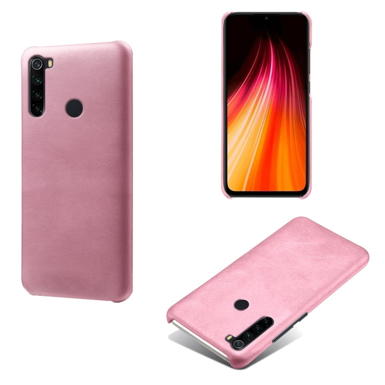 For Xiaomi Redmi Note 8 Calf Texture PC + PU Phone Case