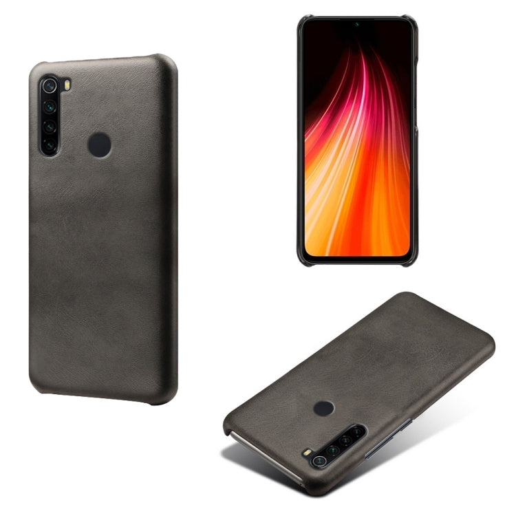 For Xiaomi Redmi Note 8 Calf Texture PC + PU Phone Case