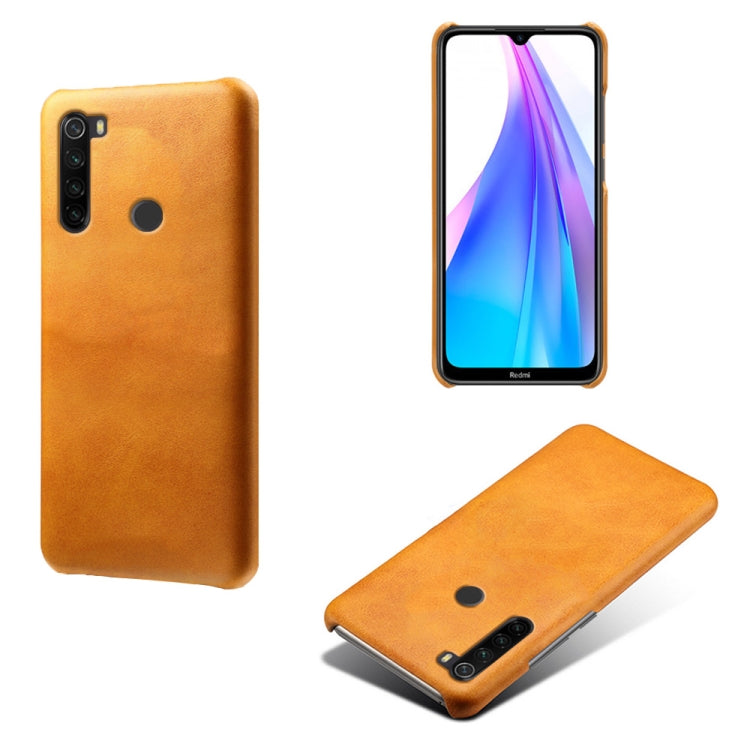 For Xiaomi Redmi Note 8T Calf Texture PC + PU Phone Case