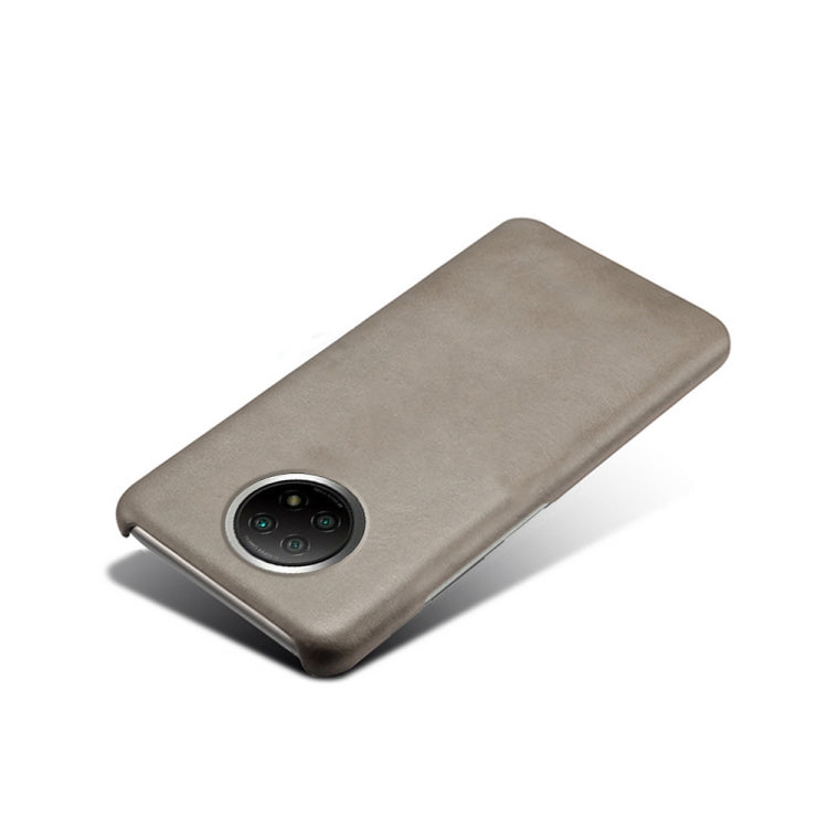 For Xiaomi Redmi Note 9 5G Calf Texture PC + PU Phone Case