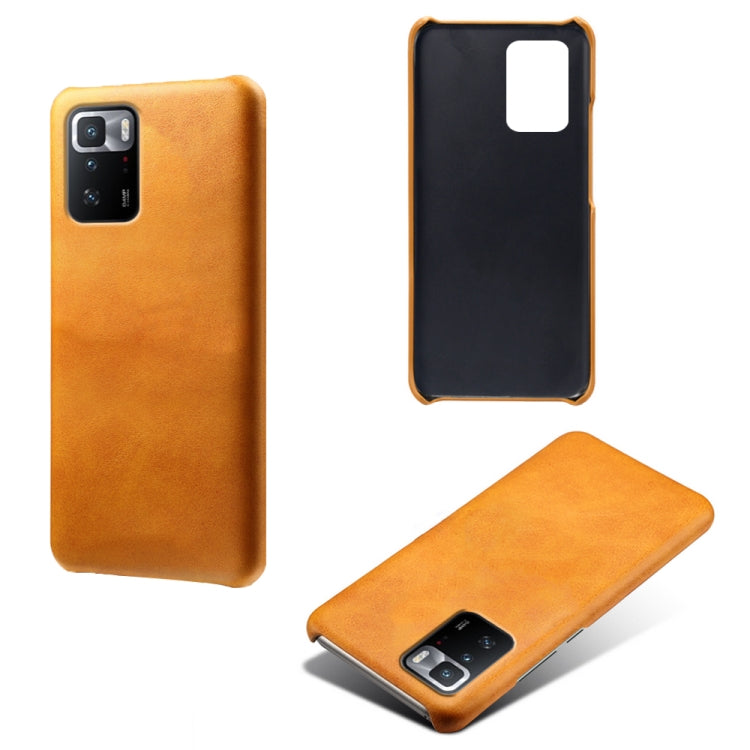 For Xiaomi Redmi Note 10 Pro 5G Calf Texture PC + PU Phone Case