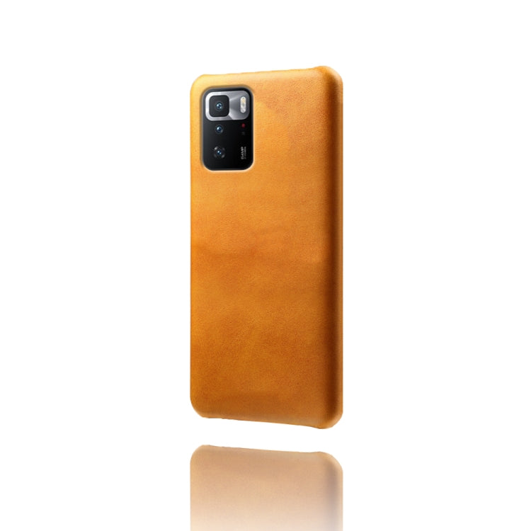 For Xiaomi Redmi Note 10 Pro 5G CN Version Calf Texture PC + PU Phone Case