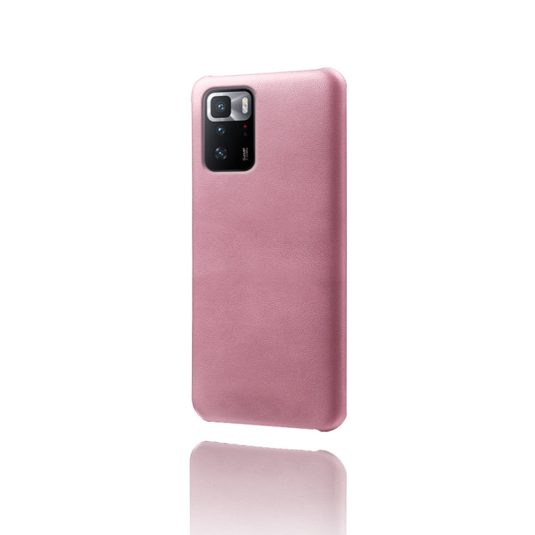 For Xiaomi Redmi Note 10 Pro 5G CN Version Calf Texture PC + PU Phone Case