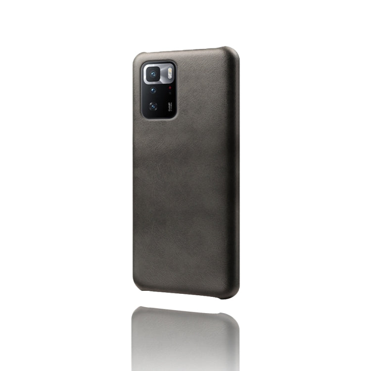 For Xiaomi Redmi Note 10 Pro 5G CN Version Calf Texture PC + PU Phone Case