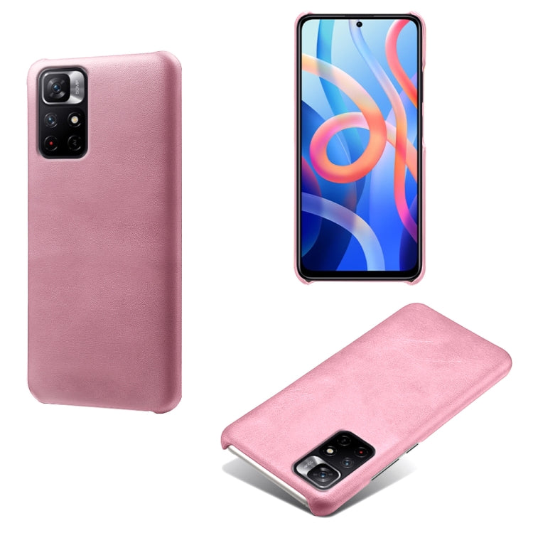 For Xiaomi Redmi Note 11 5G Calf Texture PC + PU Phone Case