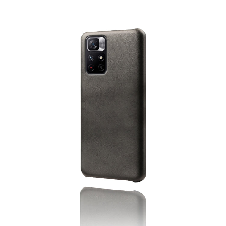 For Xiaomi Redmi Note 11 5G Calf Texture PC + PU Phone Case