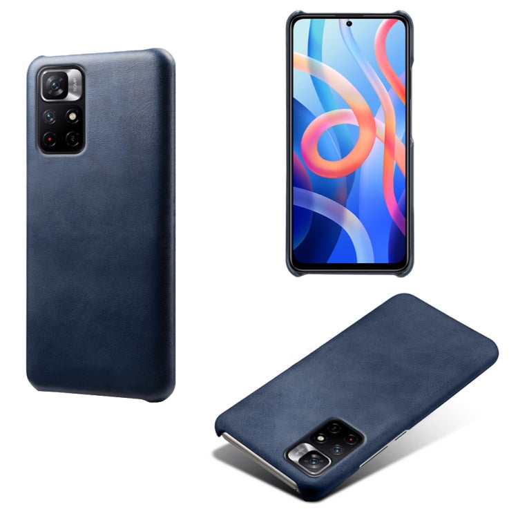 For Xiaomi Redmi Note 11 5G Calf Texture PC + PU Phone Case