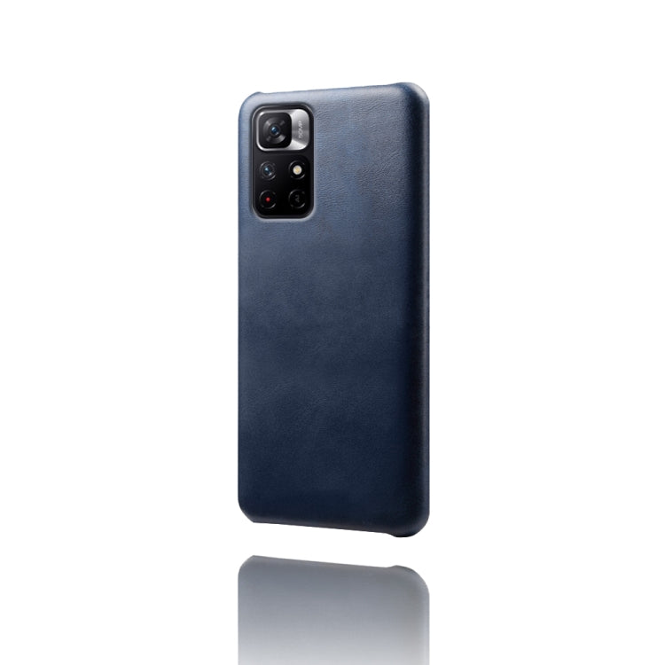 For Xiaomi Redmi Note 11 5G Calf Texture PC + PU Phone Case