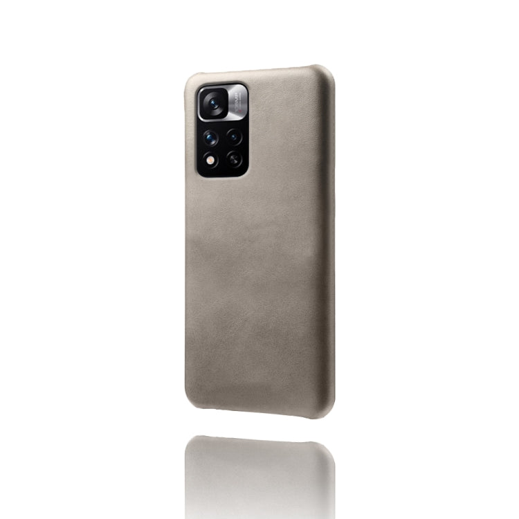 For Xiaomi Redmi Note 11 Pro 5G Calf Texture PC + PU Phone Case