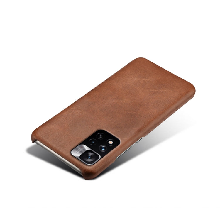 For Xiaomi Redmi Note 11 Pro 5G Calf Texture PC + PU Phone Case