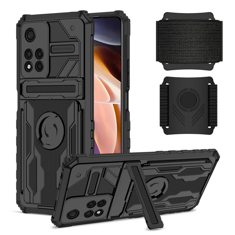 For Xiaomi Redmi Note 11 Pro Armor Wristband Phone Case