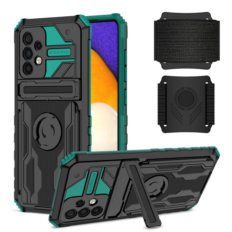 For Samsung Galaxy A52 5G Armor Wristband Phone Case