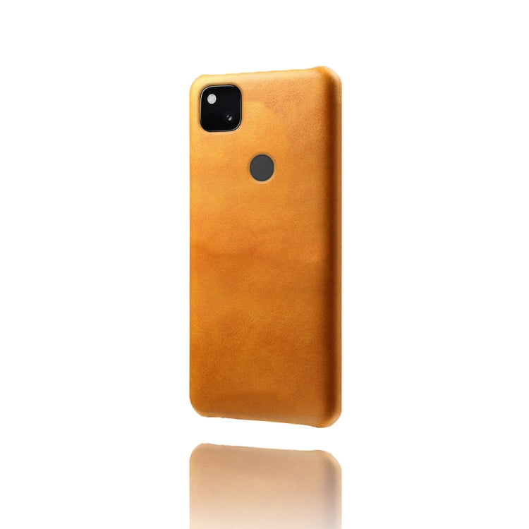 For Google Pixel 4a Calf Texture PC + PU Phone Case