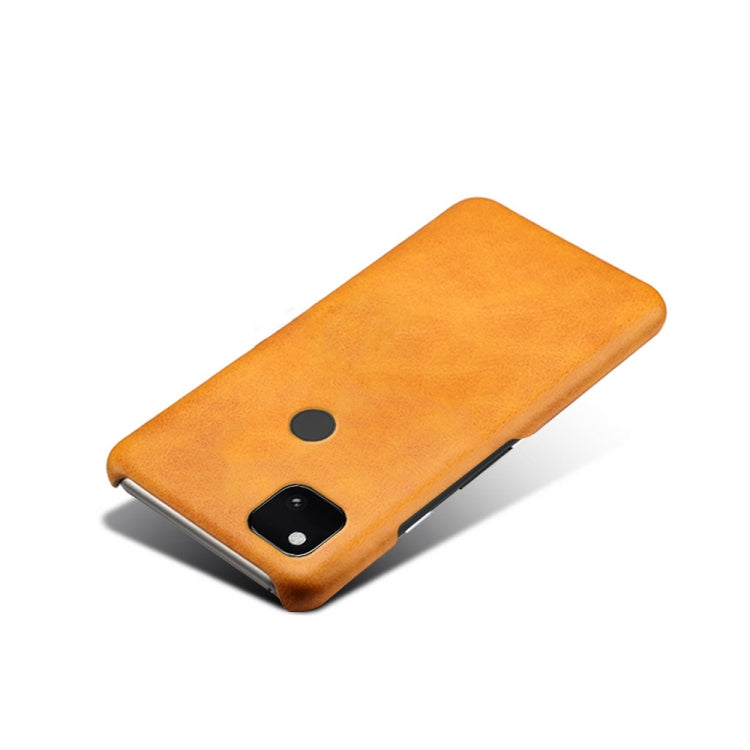 For Google Pixel 4a Calf Texture PC + PU Phone Case