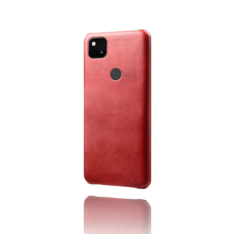 For Google Pixel 4a Calf Texture PC + PU Phone Case