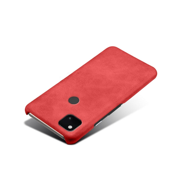 For Google Pixel 4a Calf Texture PC + PU Phone Case