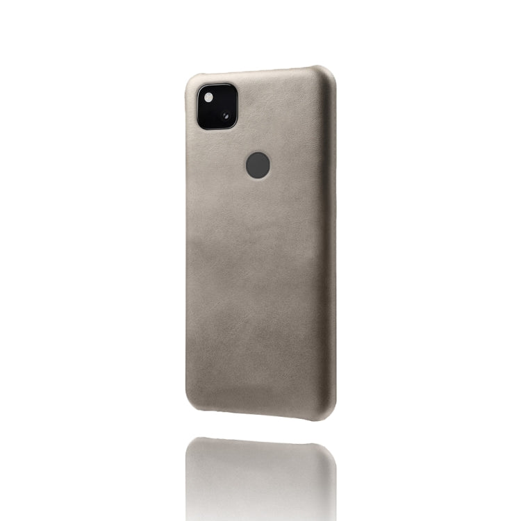 For Google Pixel 4a Calf Texture PC + PU Phone Case