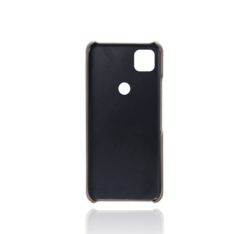For Google Pixel 4a Calf Texture PC + PU Phone Case