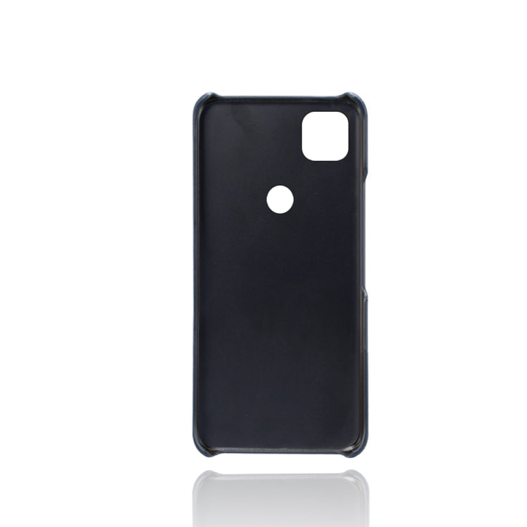 For Google Pixel 4a Calf Texture PC + PU Phone Case