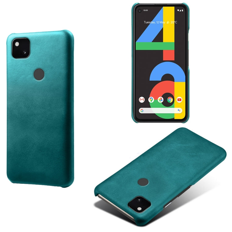For Google Pixel 4a Calf Texture PC + PU Phone Case