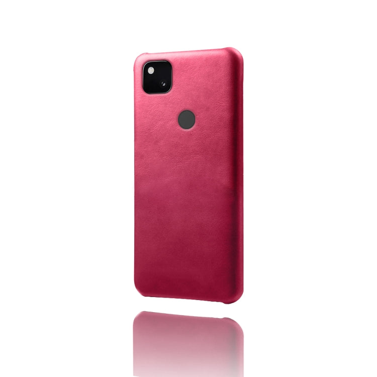 For Google Pixel 4a Calf Texture PC + PU Phone Case