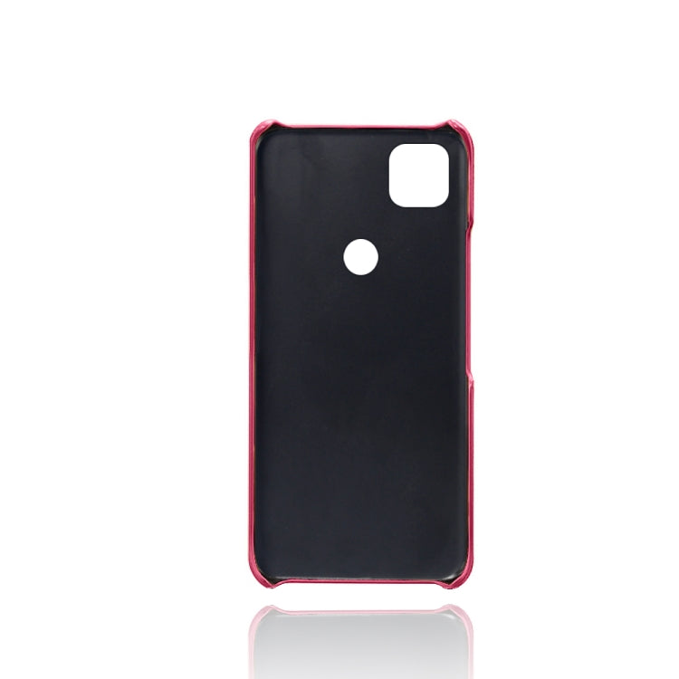 For Google Pixel 4a Calf Texture PC + PU Phone Case