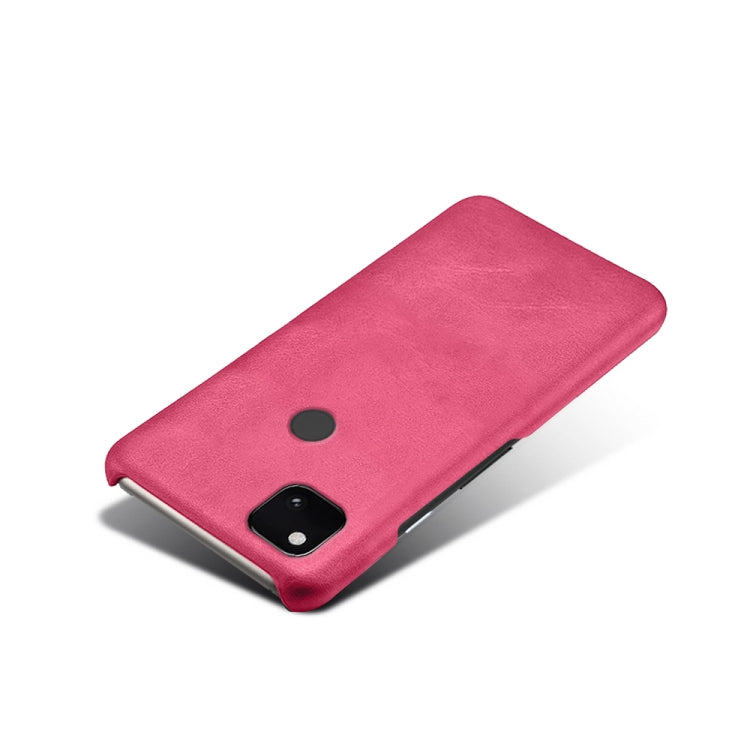 For Google Pixel 4a Calf Texture PC + PU Phone Case