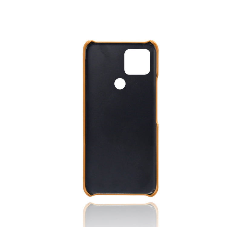 For Google Pixel 5 Calf Texture PC + PU Phone Case