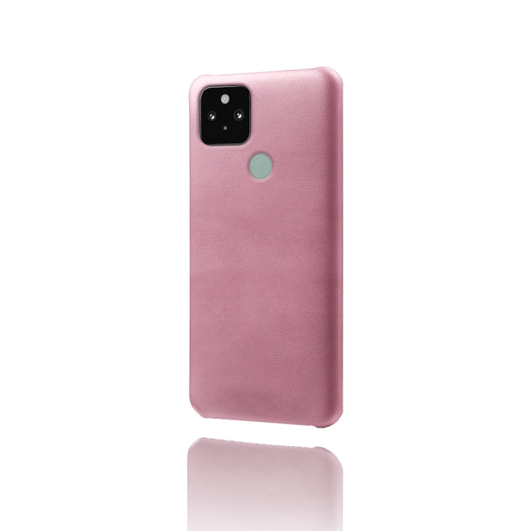 For Google Pixel 5 Calf Texture PC + PU Phone Case