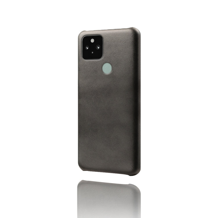 For Google Pixel 5 Calf Texture PC + PU Phone Case
