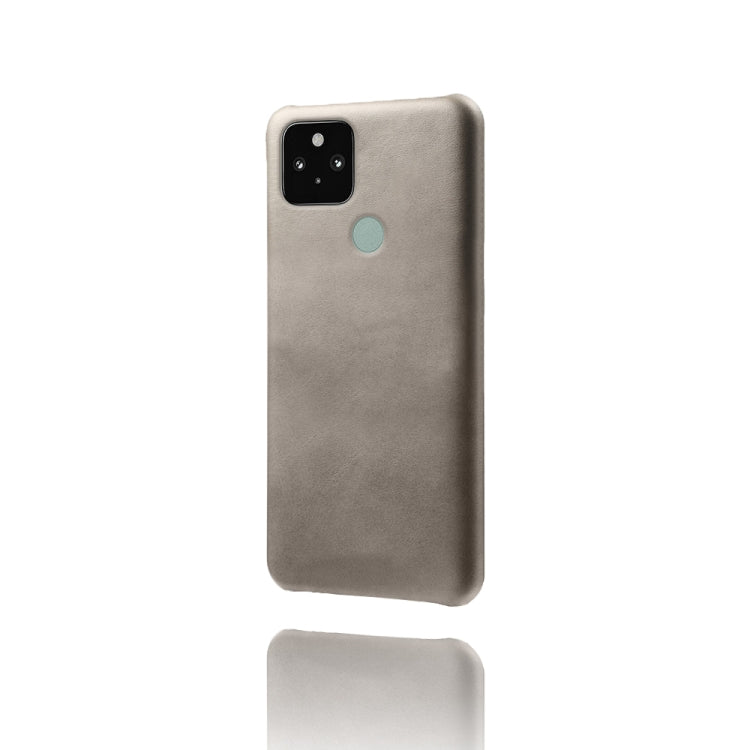 For Google Pixel 5 Calf Texture PC + PU Phone Case