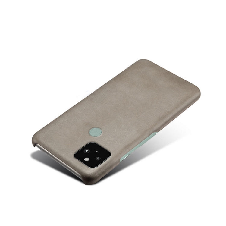 For Google Pixel 5 Calf Texture PC + PU Phone Case
