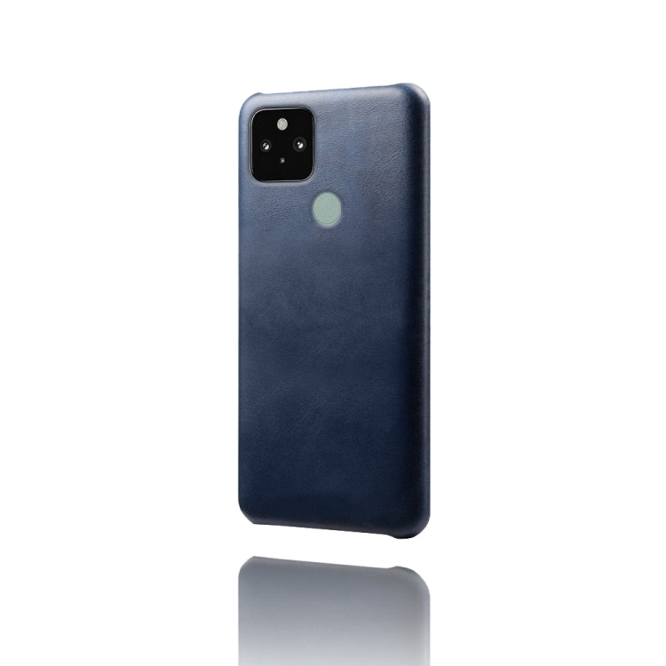 For Google Pixel 5 Calf Texture PC + PU Phone Case