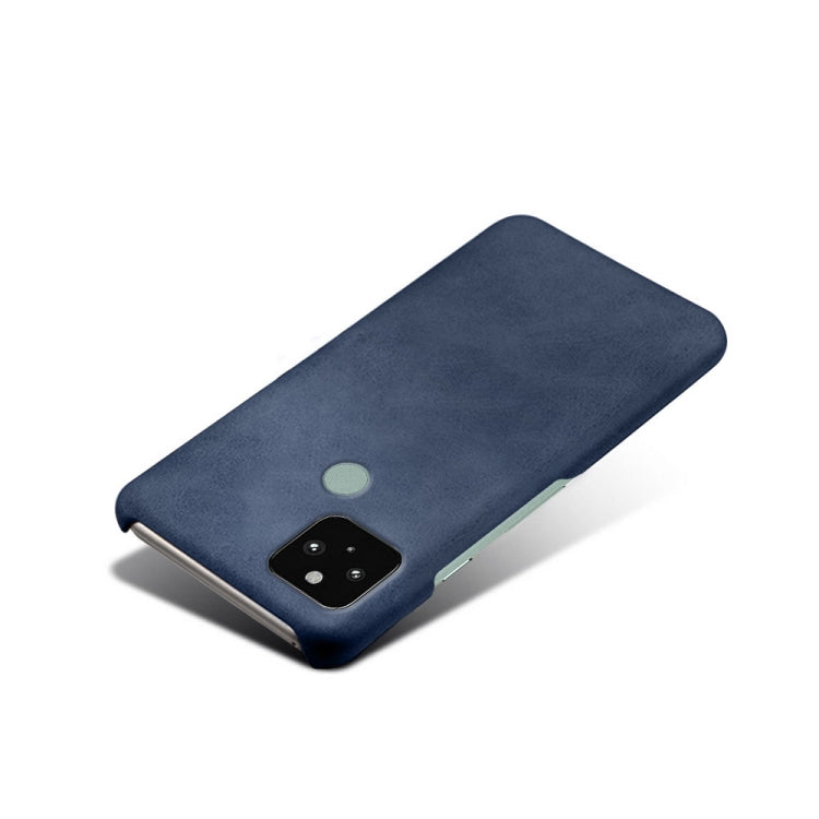 For Google Pixel 5 Calf Texture PC + PU Phone Case