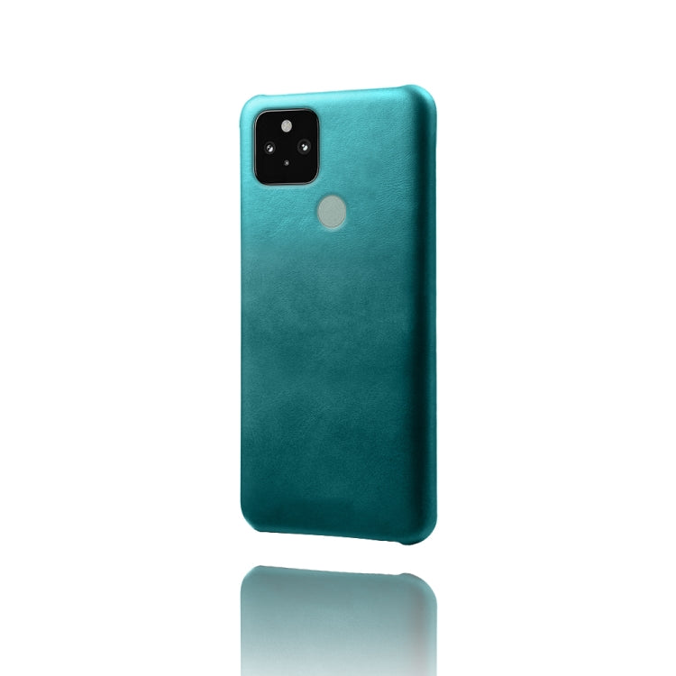 For Google Pixel 5 Calf Texture PC + PU Phone Case