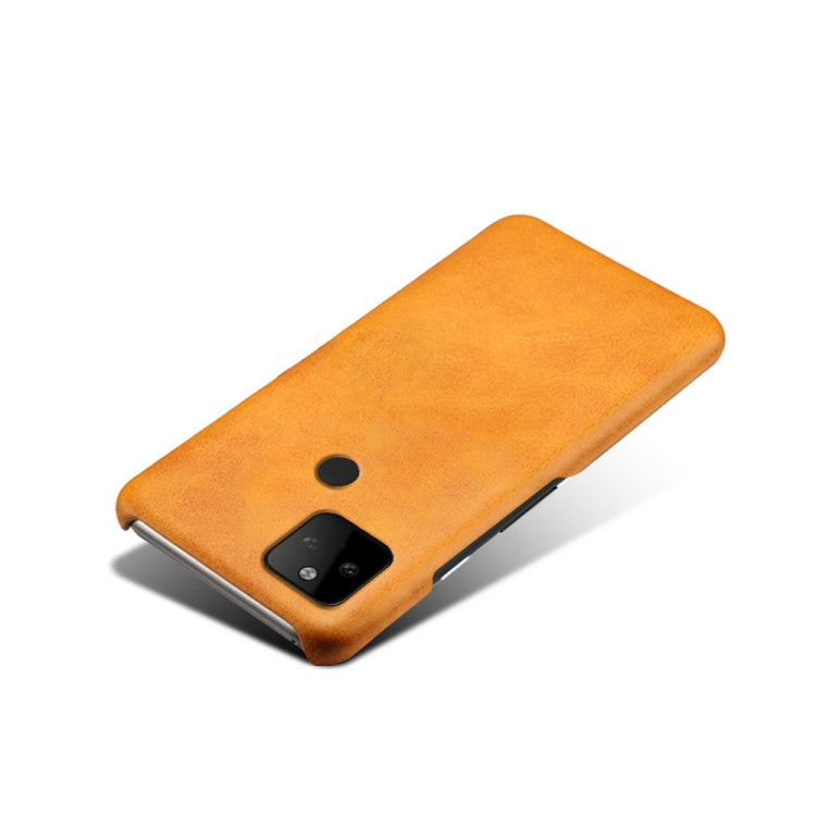 For Google Pixel 5a Calf Texture PC + PU Phone Case