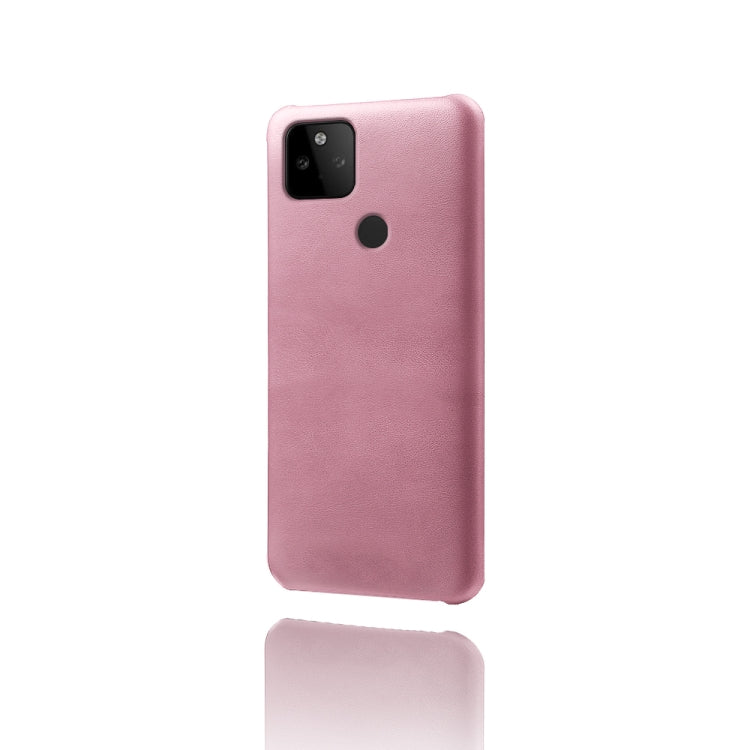 For Google Pixel 5a Calf Texture PC + PU Phone Case