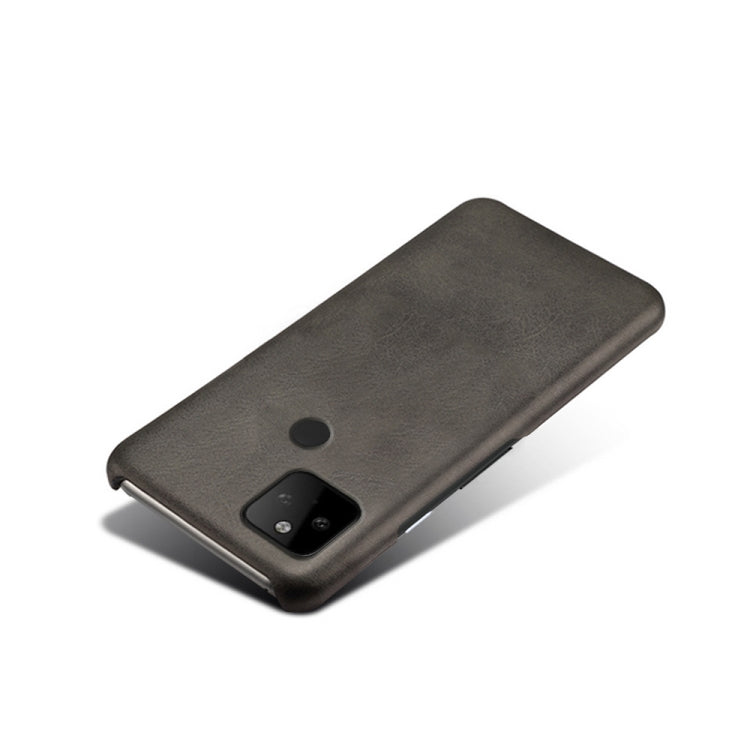 For Google Pixel 5a Calf Texture PC + PU Phone Case
